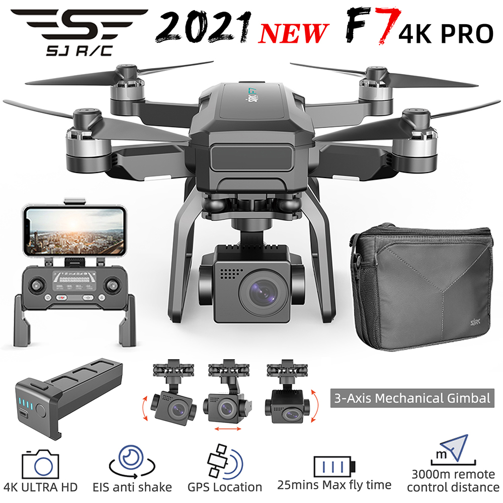 SJRC F7 PRO GPS 드론, 4K 듀얼 HD 카 - T-Motor F7 Pro Flight Controller 리뷰 및 가격