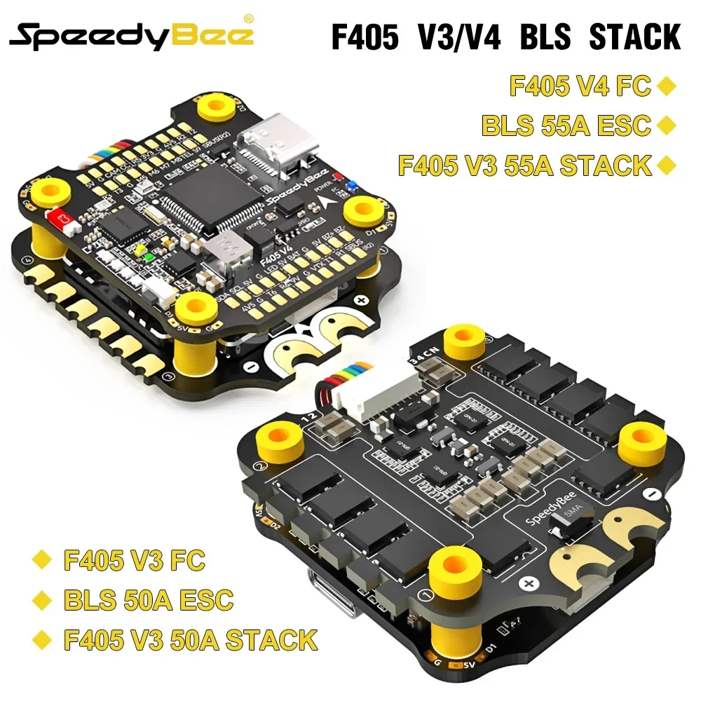 SpeedyBee F405 V3/V4 비행 제어 장치( - Speedybee F405 V4 Bls 55A Stack 리뷰 및 가격